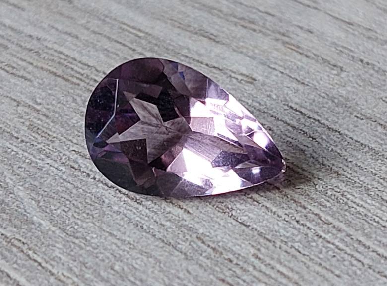 Аметист 2.45 Ct  11.8 х 7.75 х 5.5 мм - фото фото фото 0