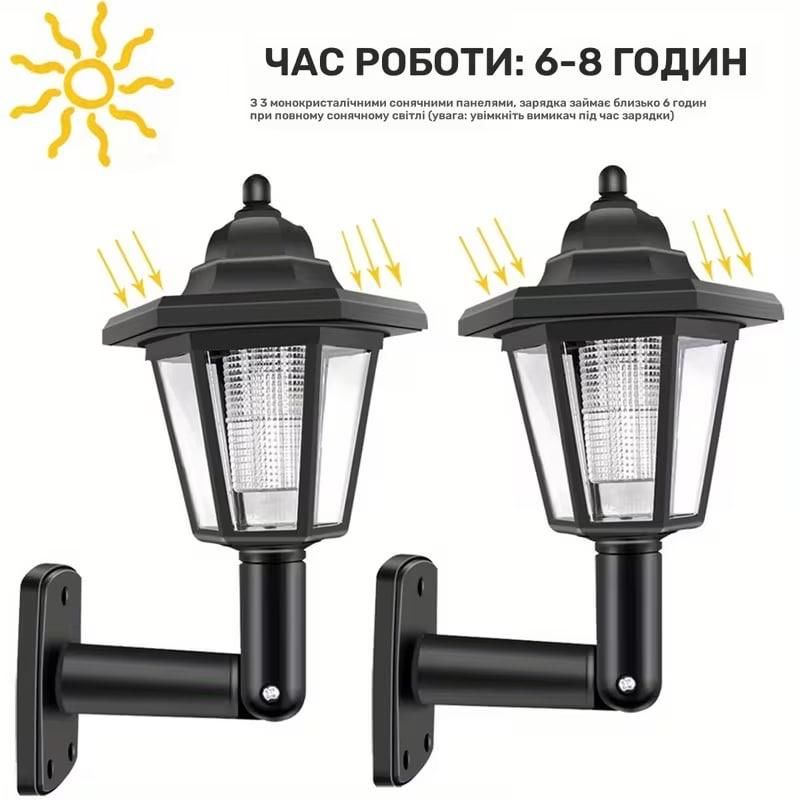 Комплект настінних LED-світильників для вулиці — 2 шт - фото фото фото 1