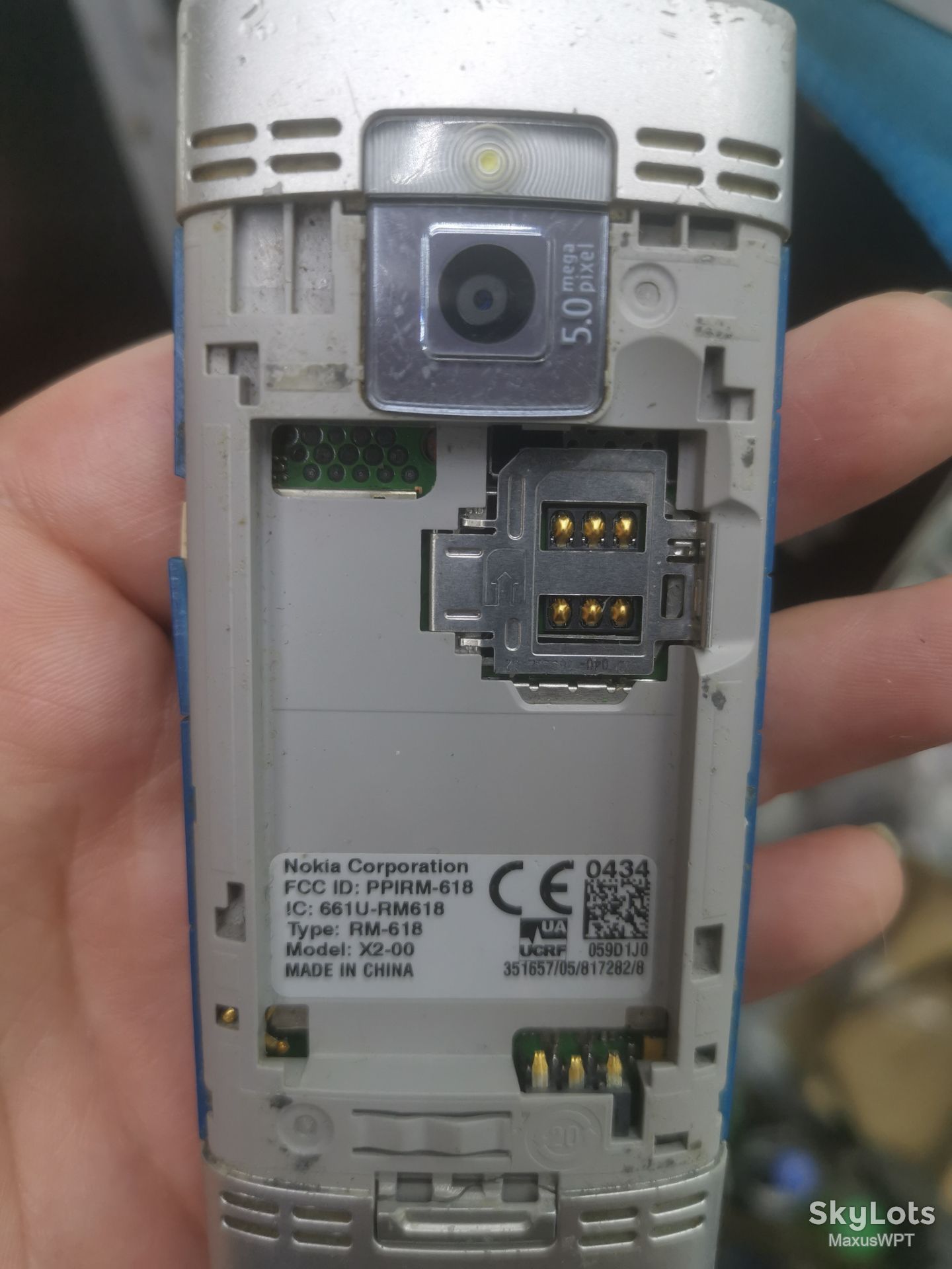 #942 Sklad Nokia X2 00 silver 1 - фото фото фото 3