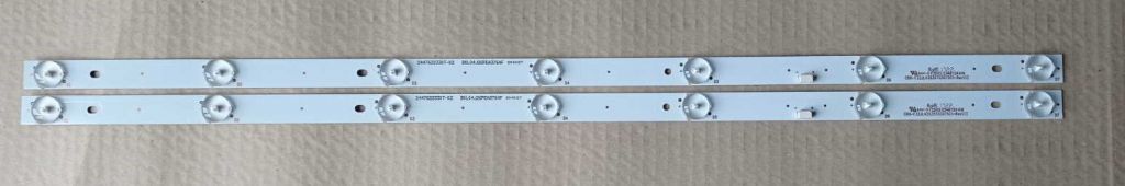Планка пісвітки LED TV 32" 7LED  CRH-F32JL43535T03075C1-Rev1.1I - фото фото фото 0