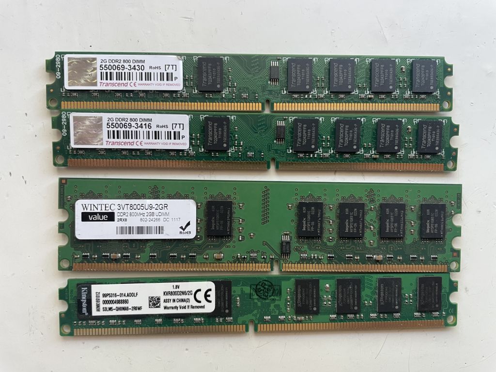 2х2gb DDR2 800 Intel AMD - фото фото фото 0