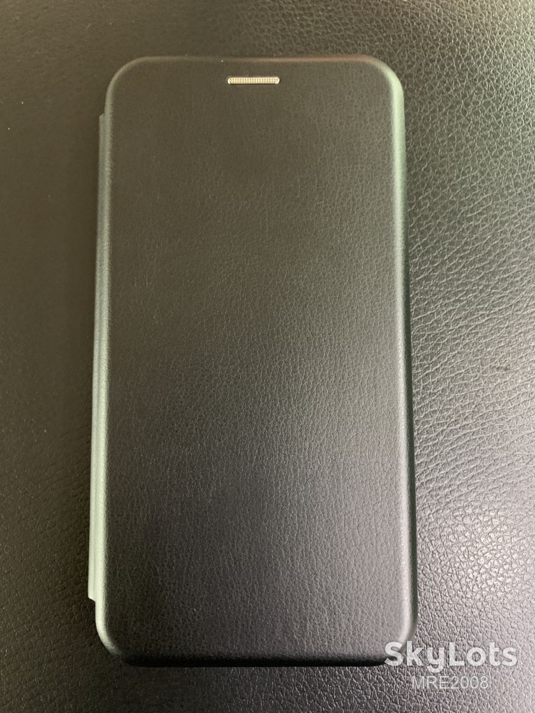 Чехол-книжка Premium Leather для Xiaomi Redmi 7 black - фото фото фото 0