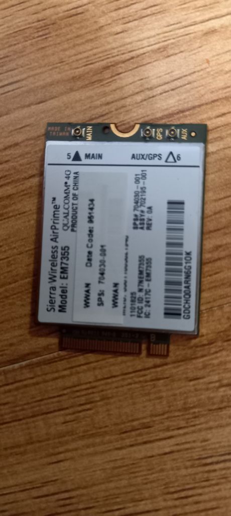 Модем 4G знятий з ноутбук HP Probook 650 G1 - фото фото фото 0