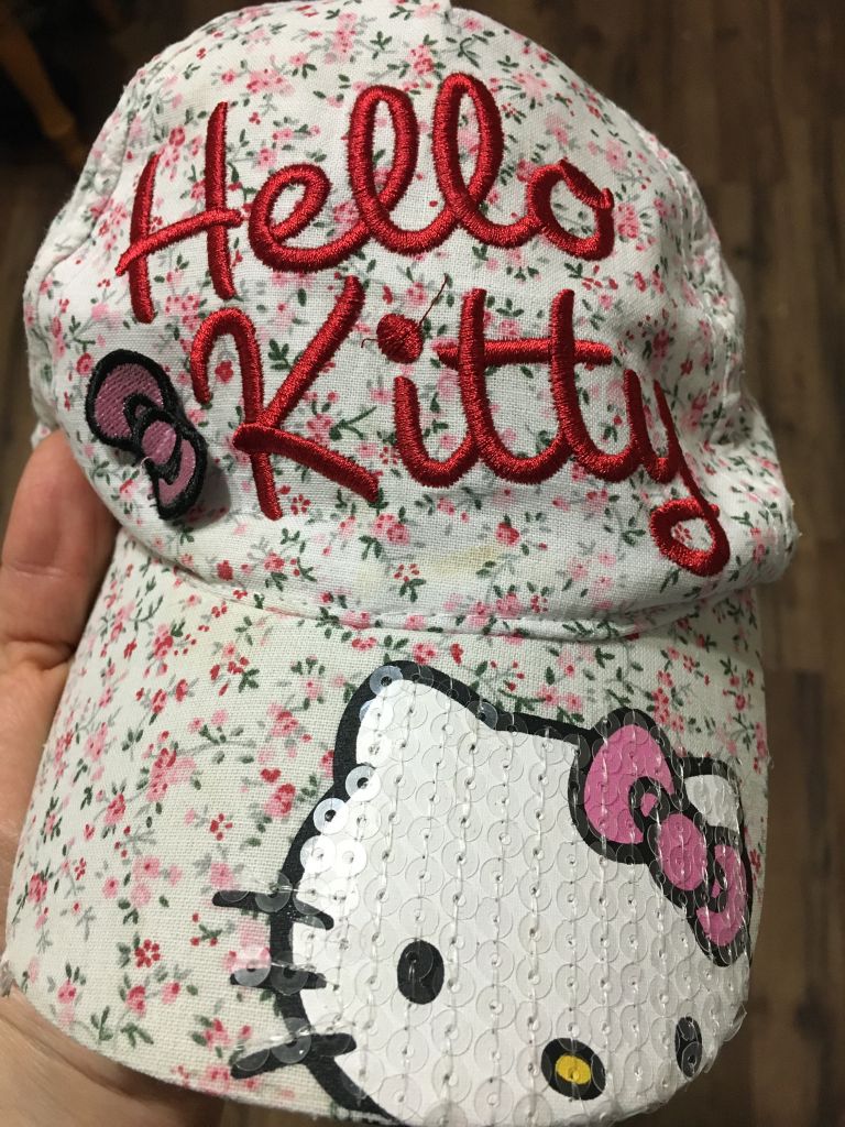 Кепка-бейсболка Hello Kitty,хлопок, - фото фото фото 4