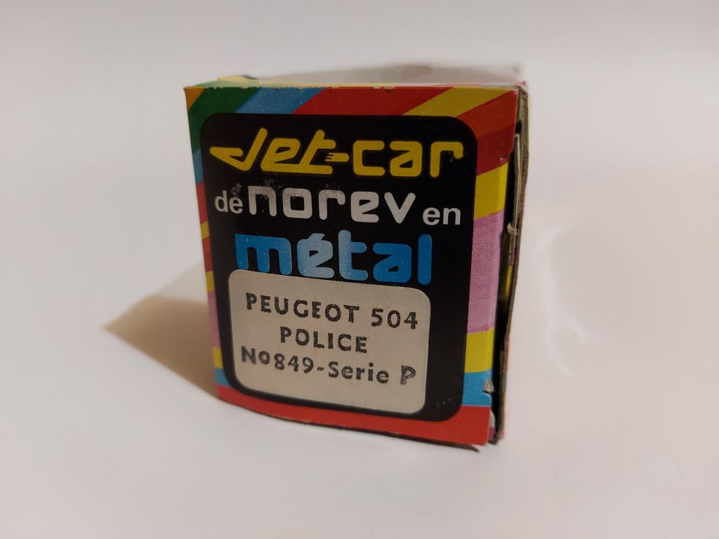 Norev 1:43 Peugeot 504 "Police" - фото фото фото 7