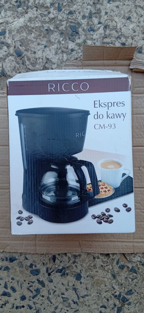 Кавоварка крапельна Ricco CM-93 електрична, нова - фото фото фото 0