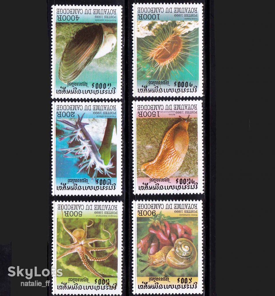 NM Фауна  Камбоджа 1999 г  MNH - - фото фото фото 0
