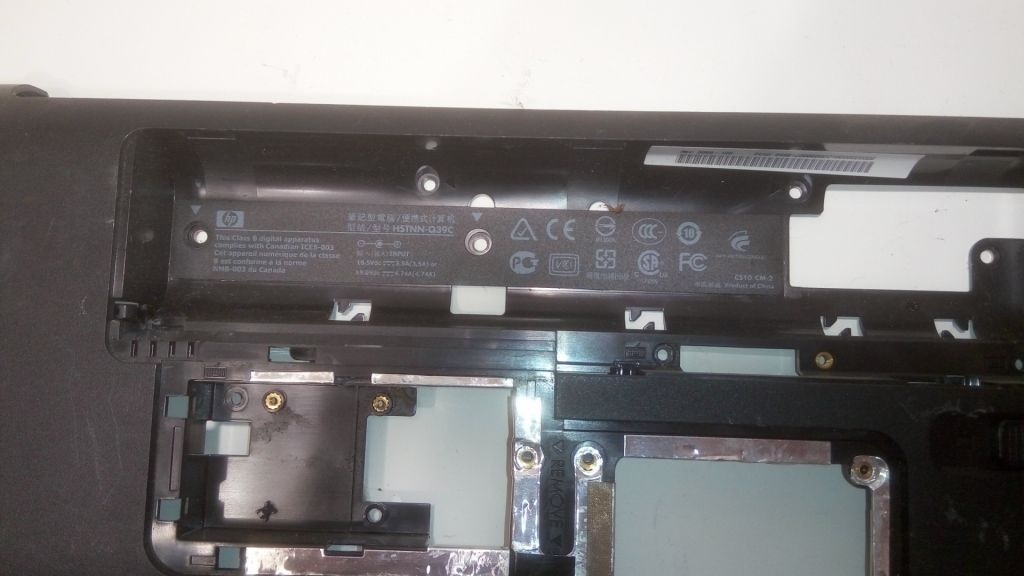 Поддон Корпуса ноутбука HP Compaq Presario CQ-61 КОРЫТО - фото фото фото 1