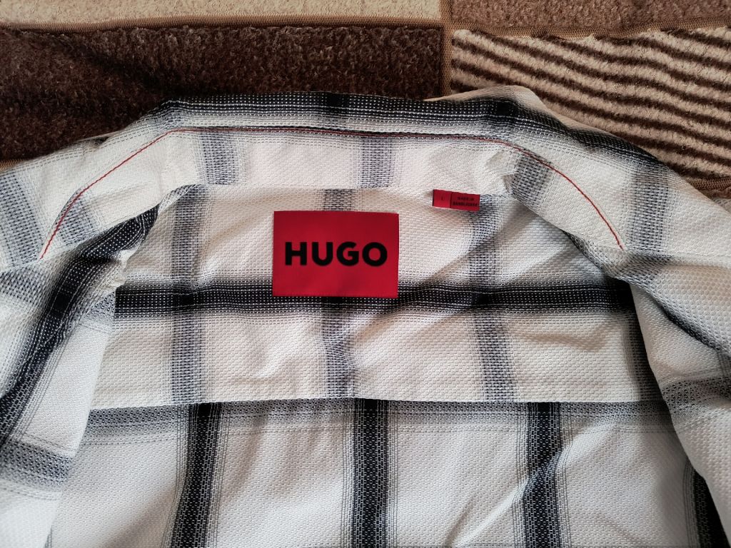 Вітровка Hugo   (Hugo Boss)Cotton Mix Canvas Zip Up Overshirt - фото фото фото 8