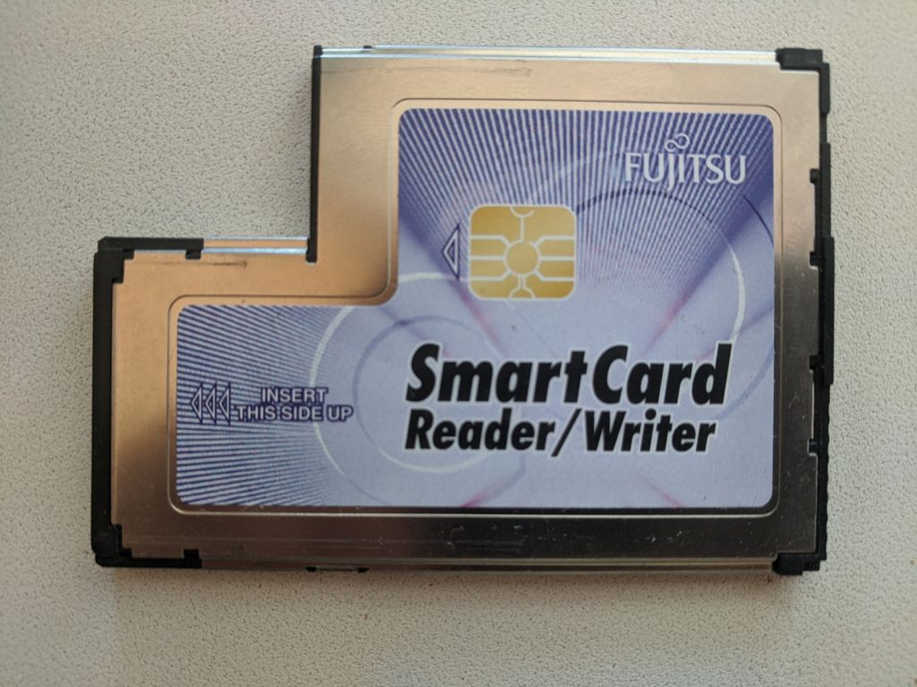 Fujitsu Smart Card Reader Writer FMV-J504 FPCSCA01 CP456553 - 01 - фото фото фото 0