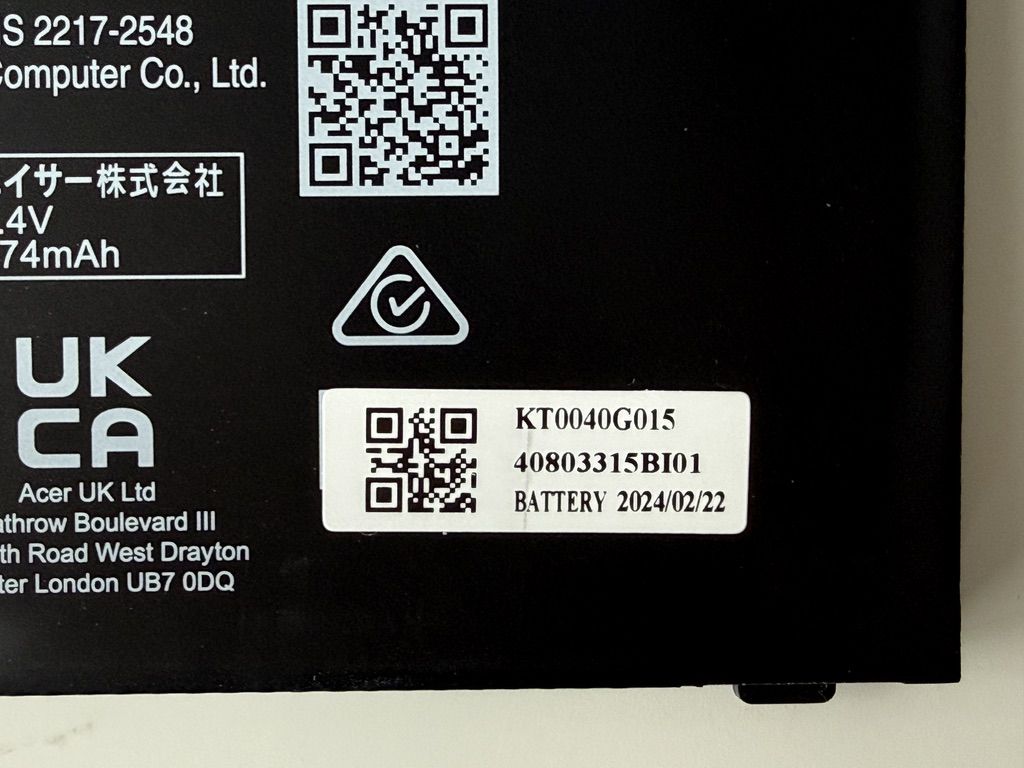 Акумулятор Acer AP21D8M для ноутбука Acer Nitro V15 Original - фото фото фото 2