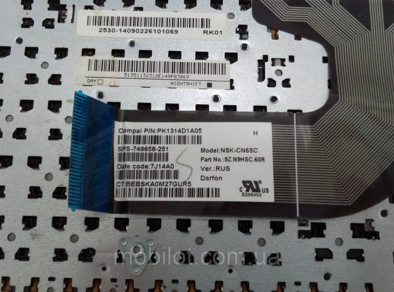 Клавиатура HP 15-g (NZ-10875) - фото фото фото 2