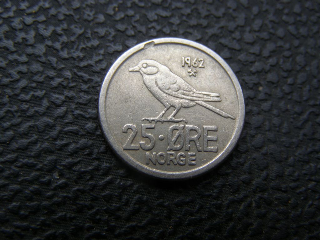 25 эре  Норвегия 1962 г - фото фото фото 0