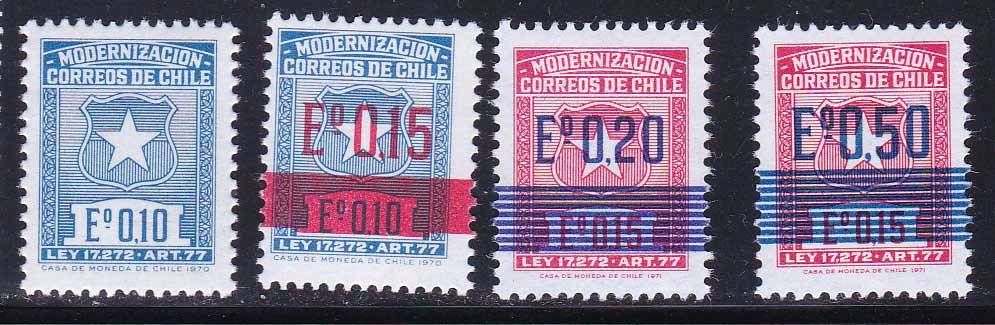 NM Чили    MNH - надпечатка - фото фото фото 0