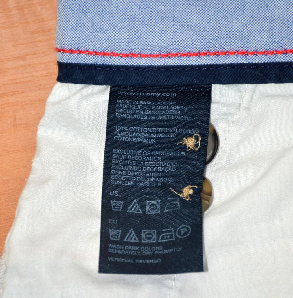 Шорты TOMMY HILFIGER® original W34 сток SU61a-6 - фото фото фото 8