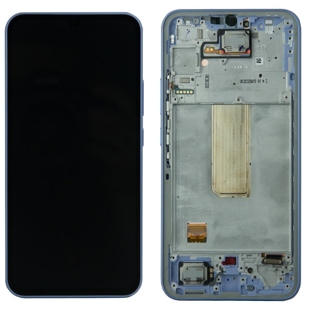 Дисплей Samsung Galaxy A34 SM-A346 OR 100%  (Service Pack) with frame Violet - фото фото фото 0