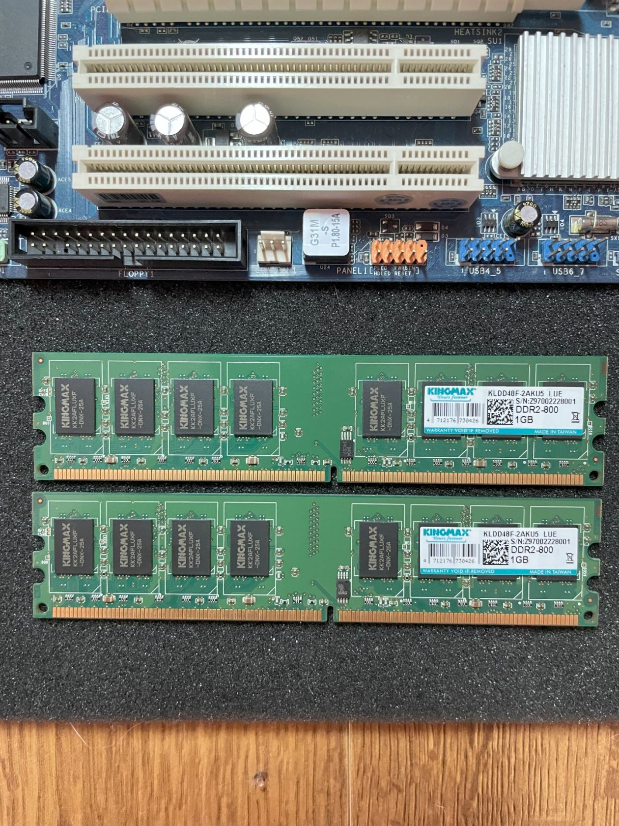 Комплект AsRock G31M-S + E5400 + DDR2 - фото фото фото 3