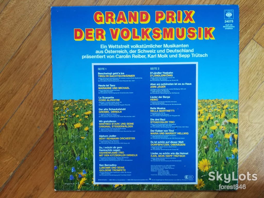 Grand Prix der Volksmusik-Ex.-Голландия - фото фото фото 1