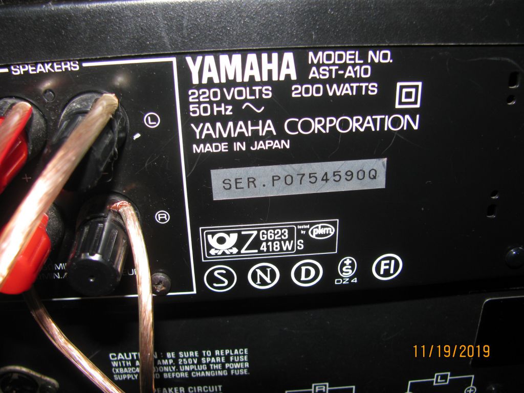 УСИЛИТЕЛЬ YAMAHA AST-A10 - фото фото фото 6