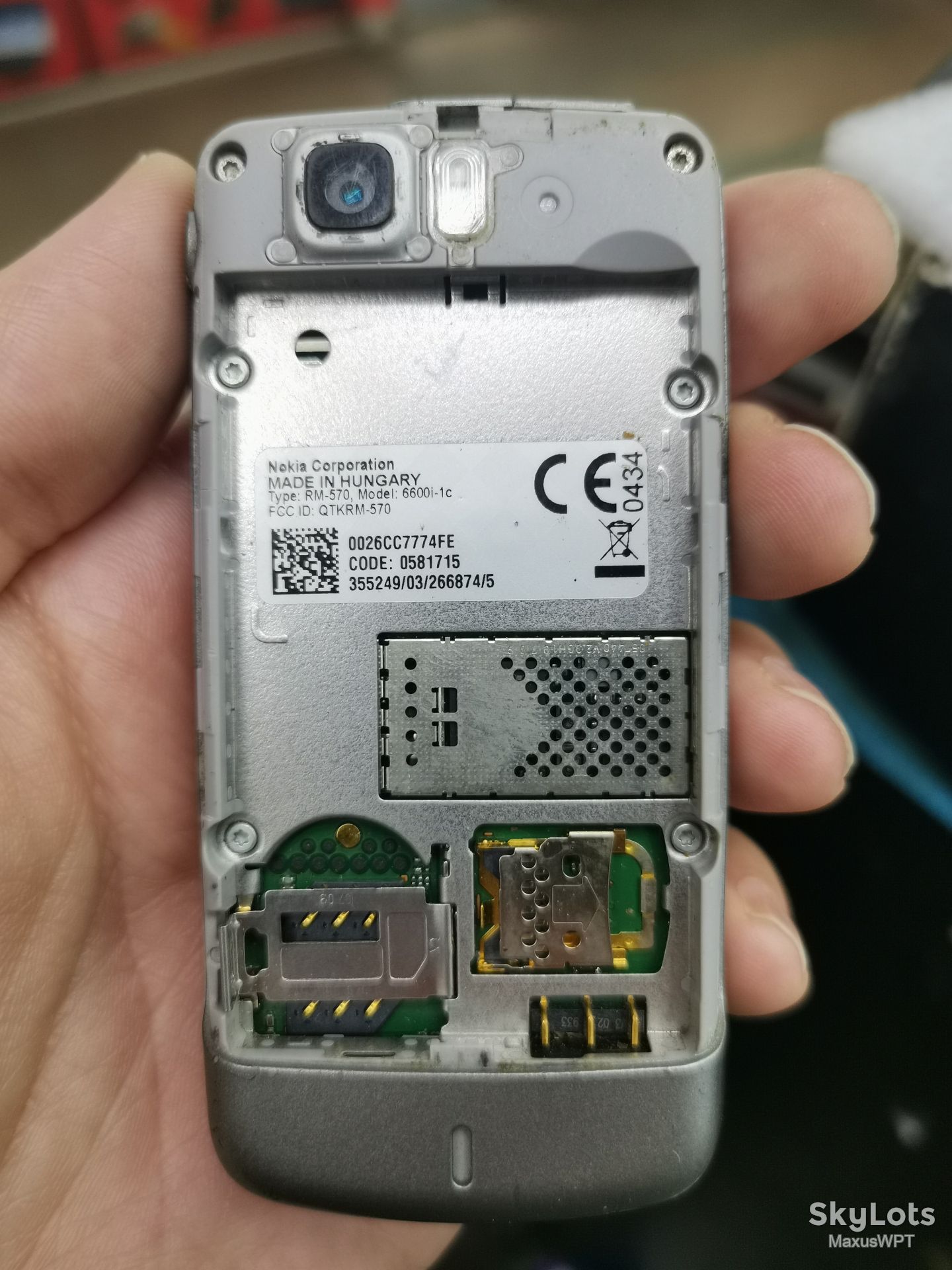 #800 sklad Nokia 6600S 6600 I slider silver - фото фото фото 5