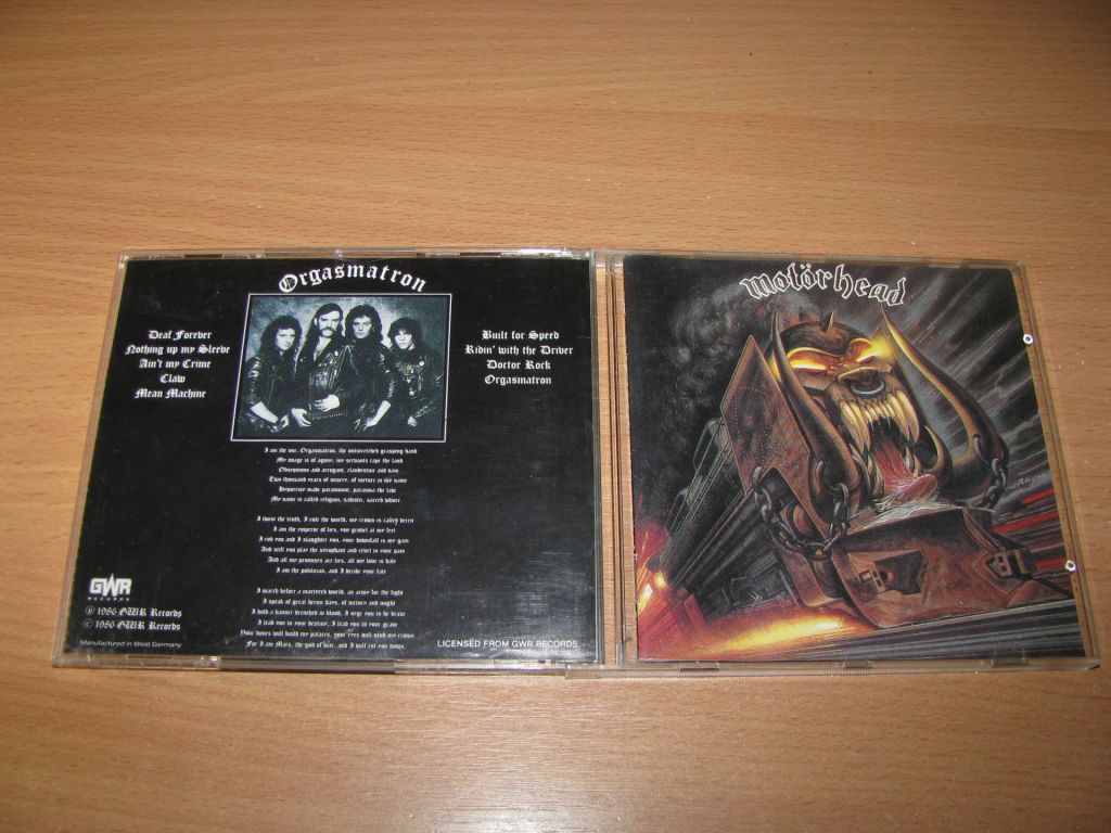 MOTORHEAD - Orgasmatron   (1986 GWR Records 1st press,UK) - фото фото фото 0
