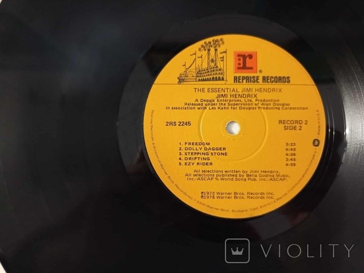 Пластинки 2 шт.The Essential Jimi Hendrix Vinyl Америка - фото фото фото 6