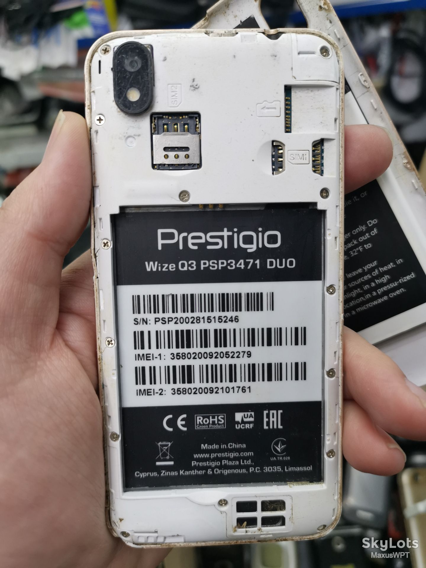 #181 Sklad Prestigio Psp3471 3471 gold - фото фото фото 2