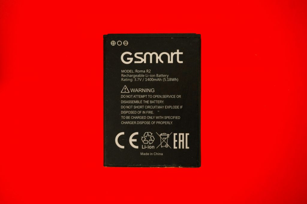 Аккумулятор Оригинал акб Gigabyte GSmart Roma R2    (R2) 1400mAh - фото фото фото 0