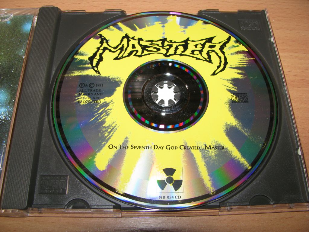 MASTER - On The Seventh Day God  (1992 Nuclear Blast 1st press) - фото фото фото 2
