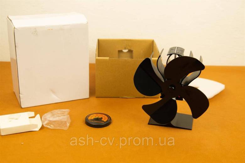 Вентилятор, для, каміна, камінний вентилятор, Premium Black FAN - фото фото фото 0