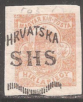 Югославия     (Хорватия) 1918 Sc.2LP1 * - фото фото фото 0