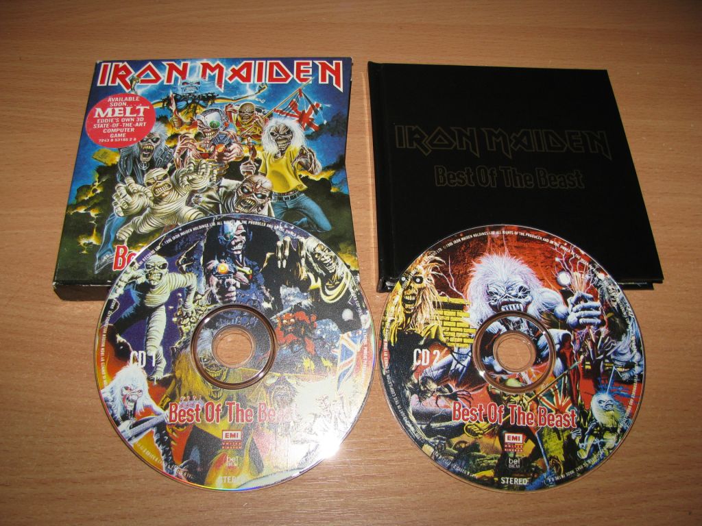 IRON MAIDEN - Best Of The Beast    (1996 EMI UK 2CD DIGIBOOK) - фото фото фото 2