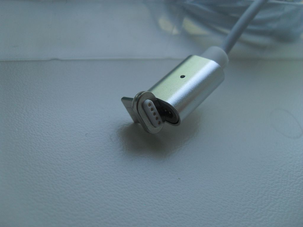 Магнитный кабель  USB micro - USB 1 м Silver - фото фото фото 2