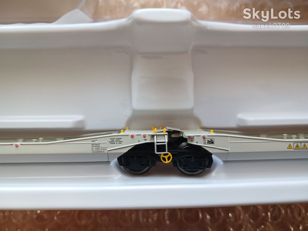 Esu 36546 вагон платформа с  контейнерами железная дорога Piko,Roco H0  (1:87) - фото фото фото 5