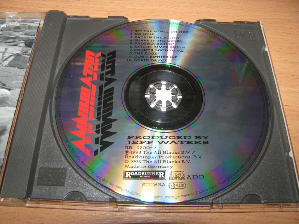 ANNIHILATOR - Set The World On Fire  (1993 Roadrunner) - фото фото фото 3