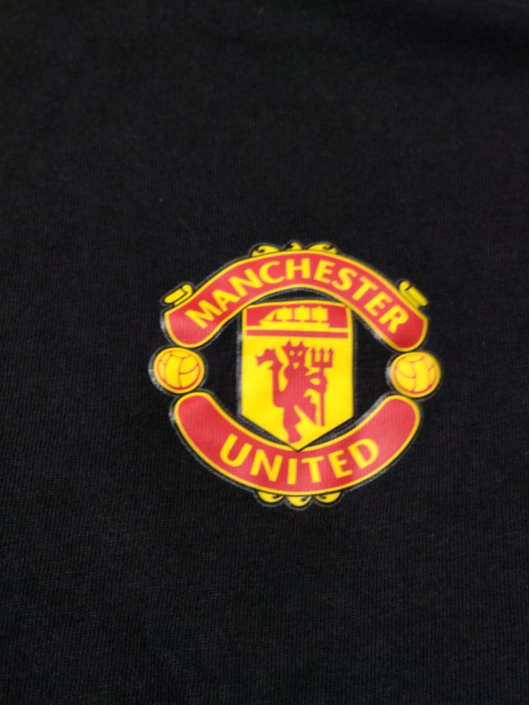 Футболка Adidas Manchester United чорна розмір L - фото фото фото 4