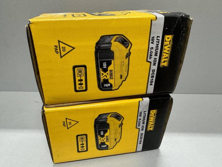 DeWalt DCB184 (Li-Ion, 18 В, 5 Ач) Аккумулятор НОВЫЙ!!! - фото фото фото 2