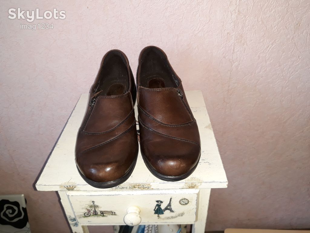 Туфли Clarks женские оригинал 37 размер    (7,5 США) - фото фото фото 2
