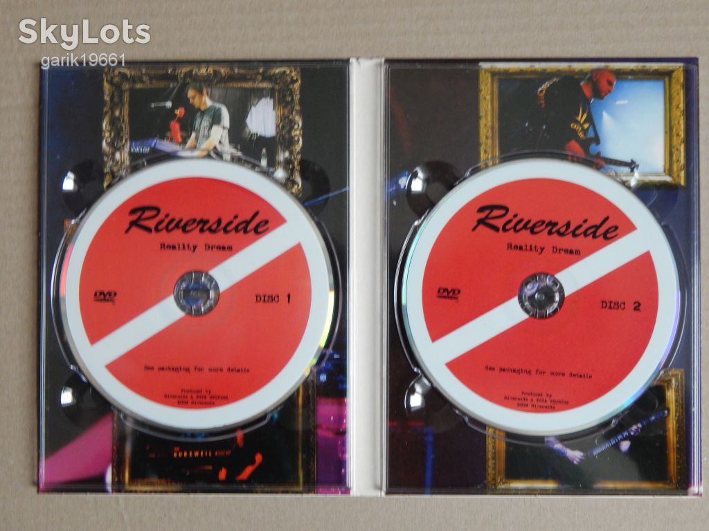 Riverside ‎– Reality Dream (2 × DVD, NTSC, Unofficial Release, Digipak) - фото фото фото 3