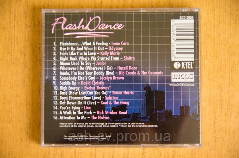 Музичний диск CD. FLASH DANCE - фото фото фото 2