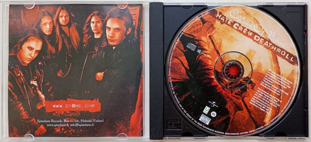 CHILDREN OF BODOM Hate Crew Deathroll CD Ukraine - фото фото фото 1
