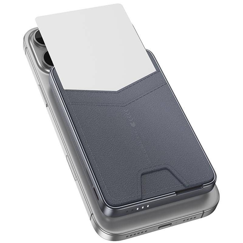 Портативний ЗП Power Bank Hoco Q46 Title PD20W з БЗП+card holder - фото фото фото 3