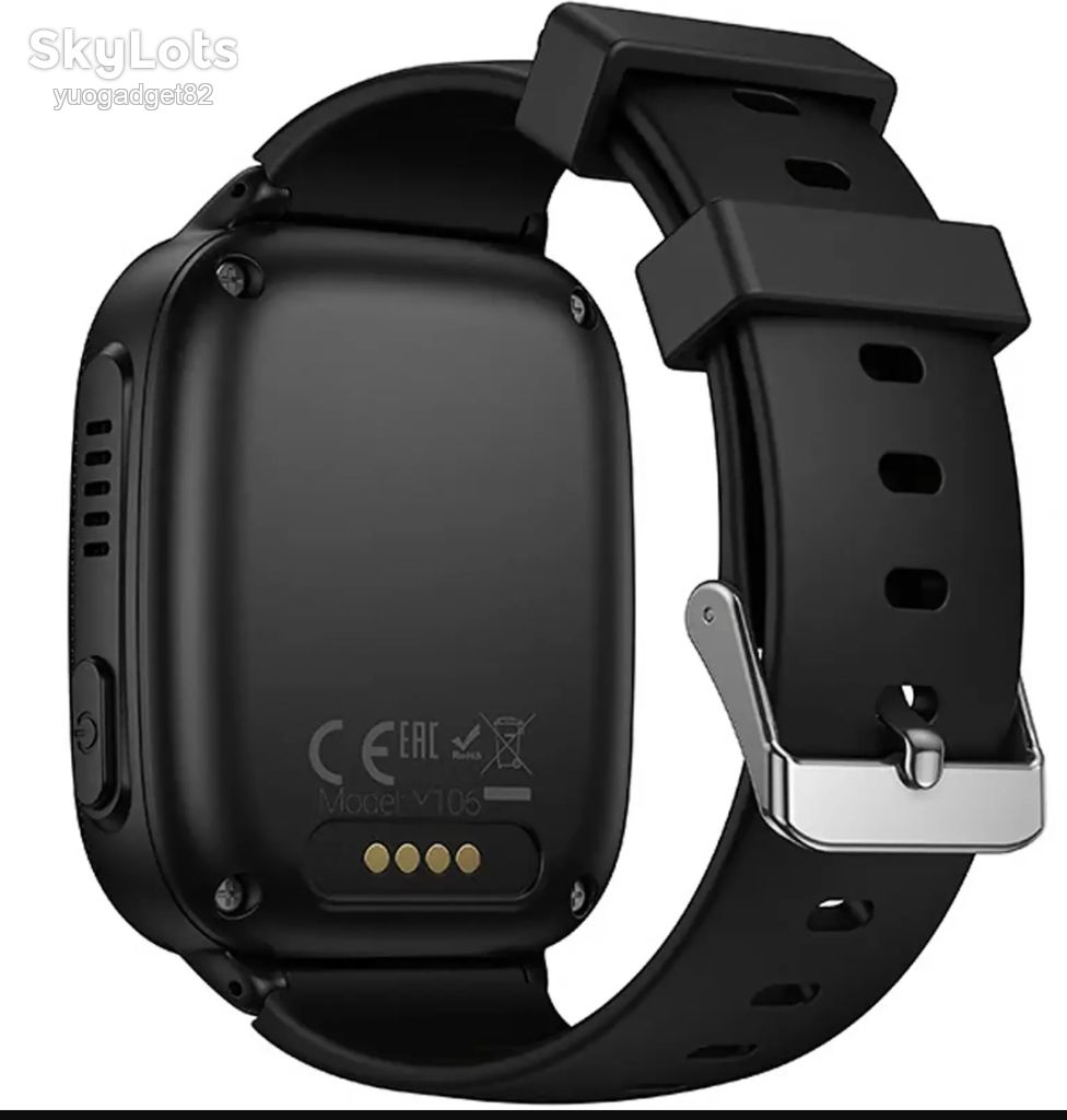 Дитячий cмарт-годинник Hoco Y106 4G with call function  (Black) - фото фото фото 2