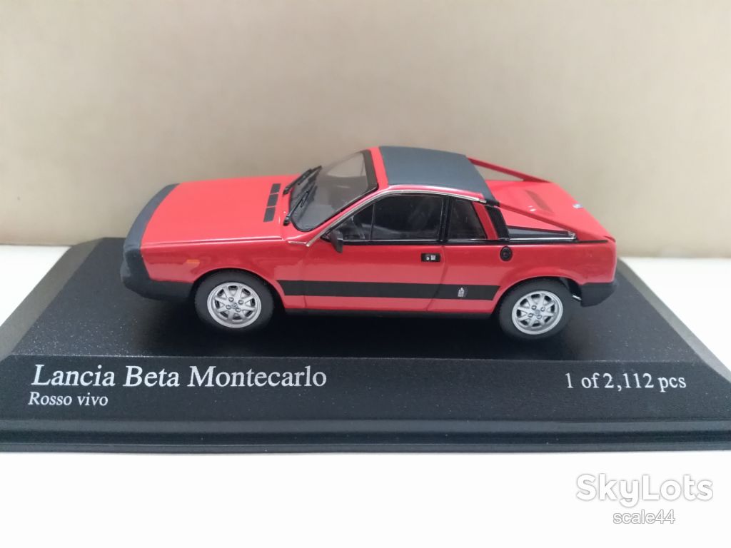 Lancia Beta Montecarlo 1980.Minichamps.1/43 - фото фото фото 1