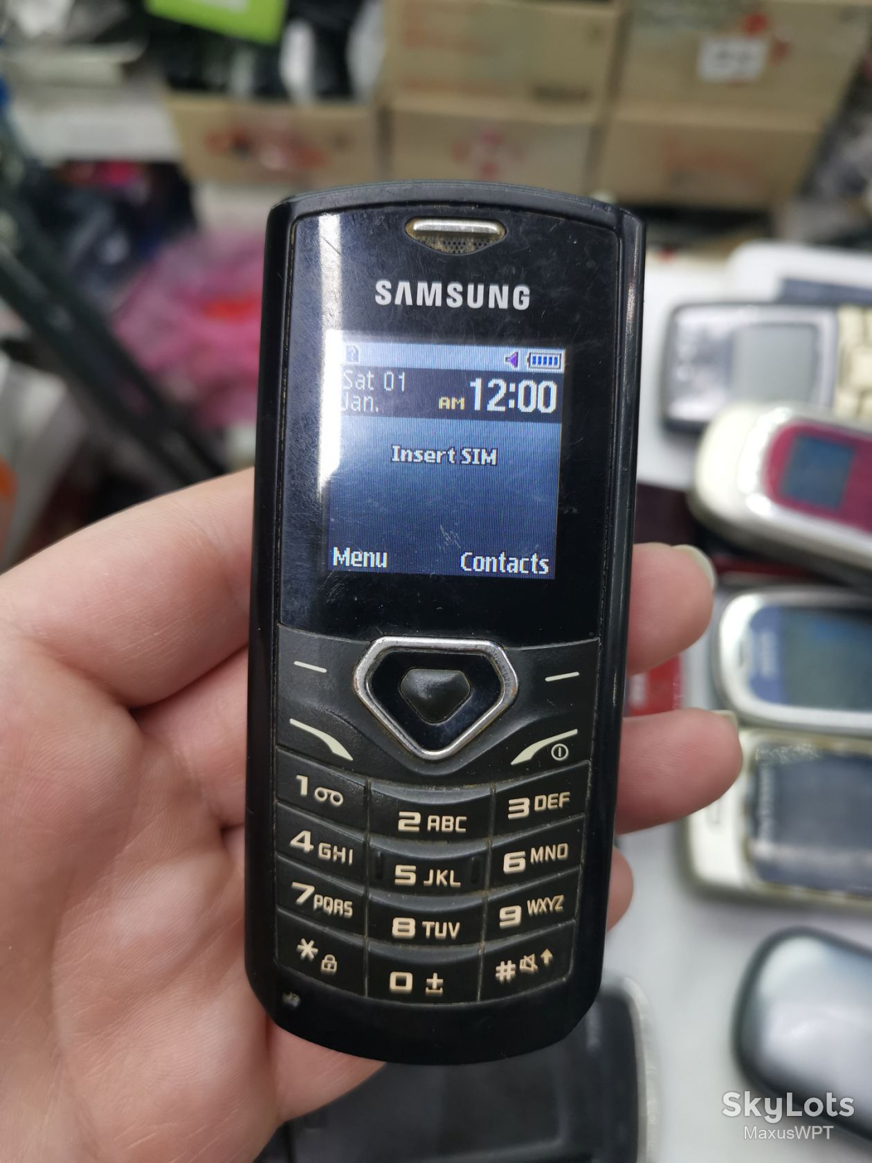 #2038 aklad samsung e1110 black - фото фото фото 0