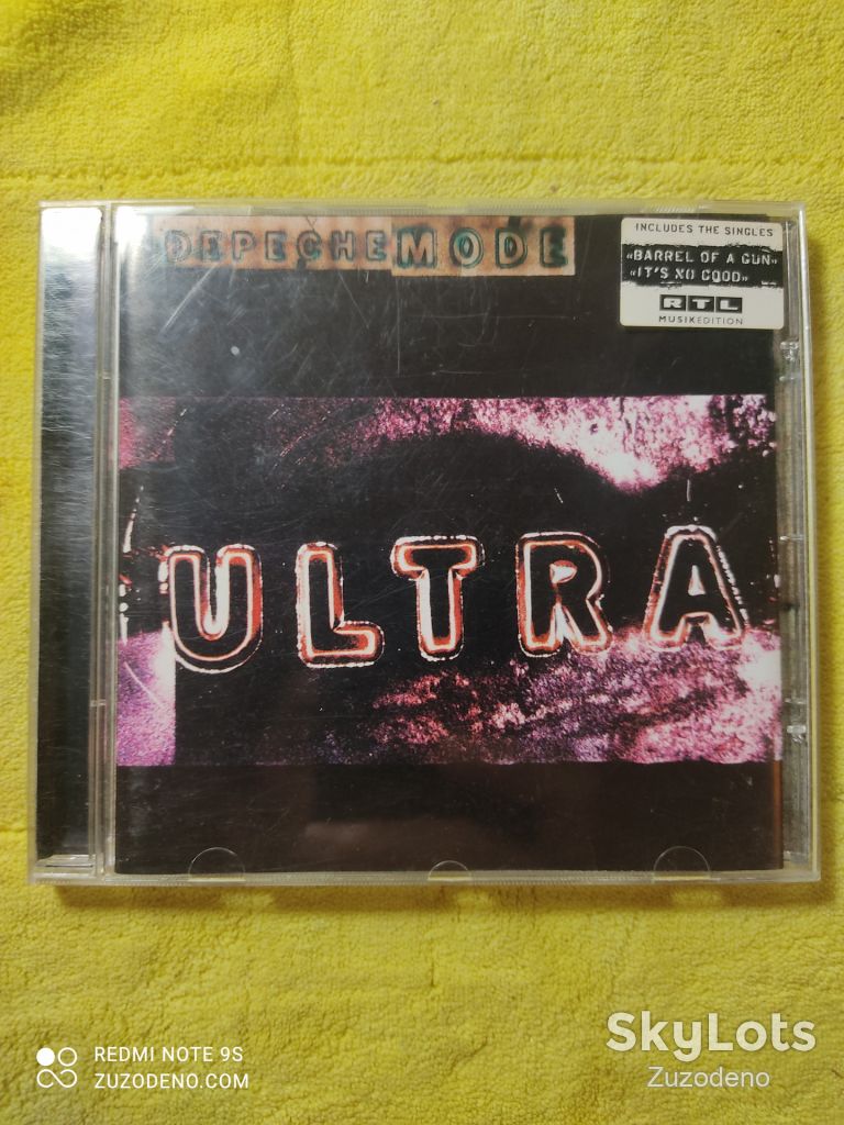 CD   (Holl) Depeche Mode ‎– Ultra 1997 - фото фото фото 0