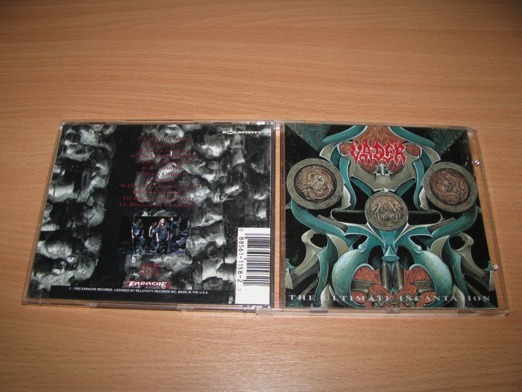 VADER - The Ultimate Incantation    (1992 Relativity 1st press,USA) - фото фото фото 0