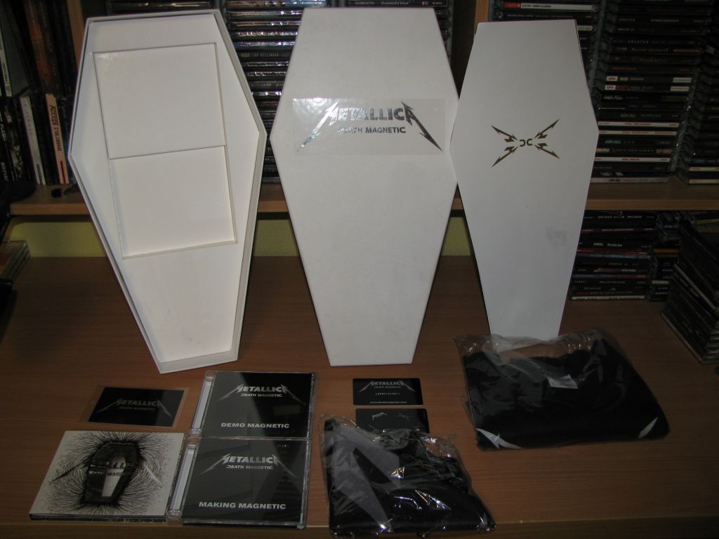 METALLICA - Death Magnetic   (2008 Vertigo COFFIN BOX) - фото фото фото 3