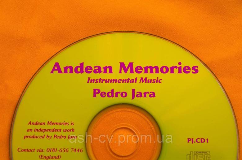 Музичний диск CD. Andrean Memories - PEDRO JARA - фото фото фото 1
