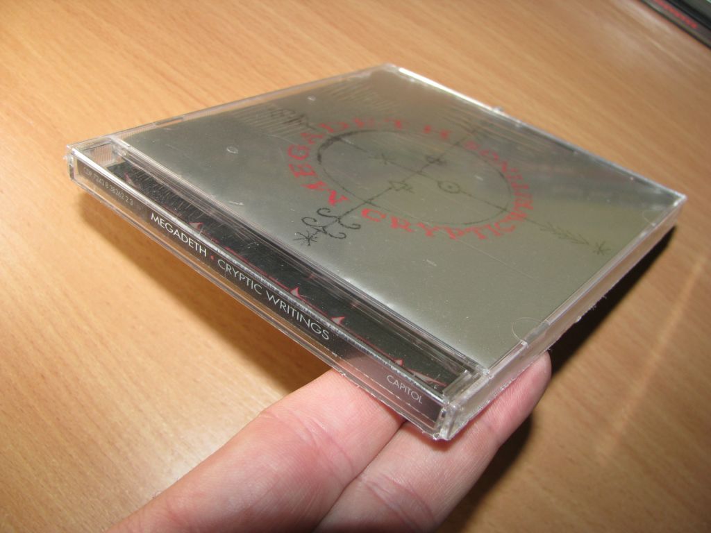 MEGADETH - Cryptic Writings  (1997 Capitol 1st press,USA) SEALED - фото фото фото 2